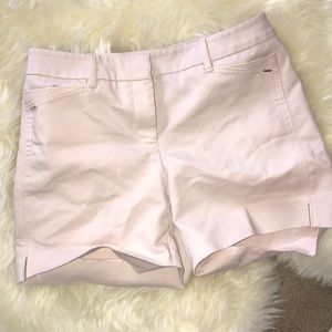 WHBM White House Black Market Pale Pink Short Work